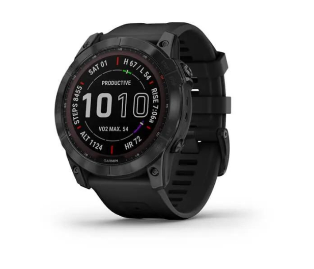 GARMIN Fenix 7X Sapphire Solar czarny z czarnym paskiem 010-02541-23 - 1466431 - zdjęcie 2